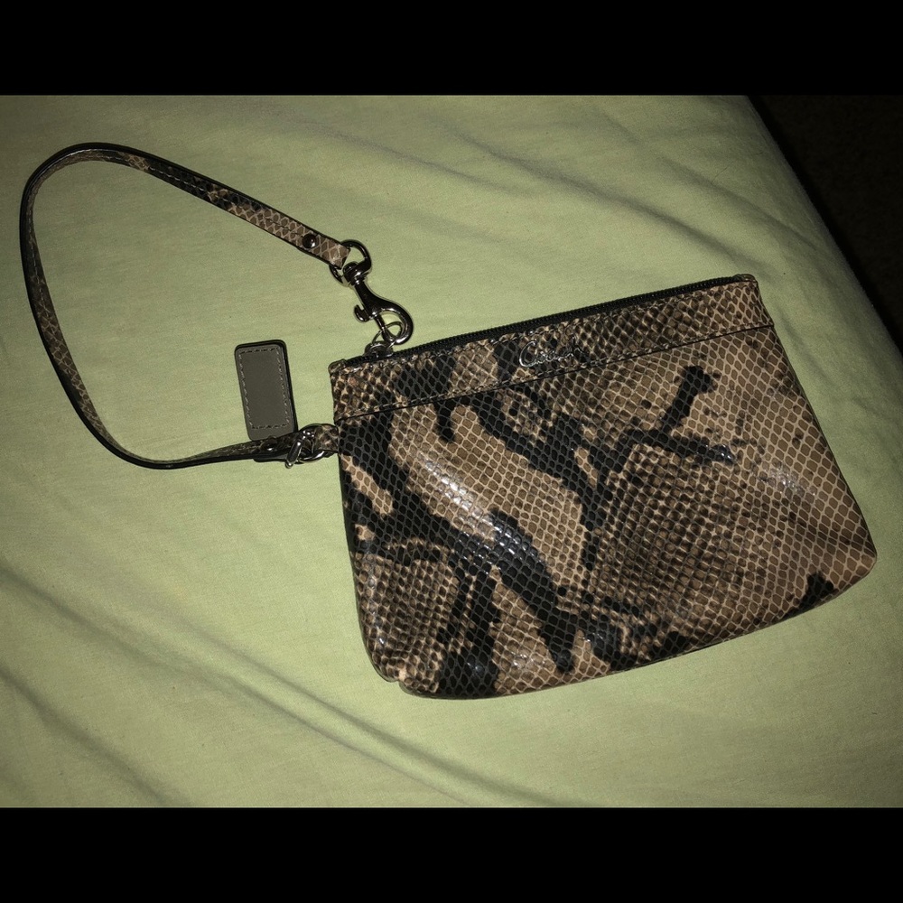 Coach medium wristlet